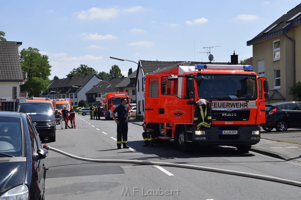 Feuer 1 Koeln Porz Grengel Waldstr P017.JPG - Miklos Laubert